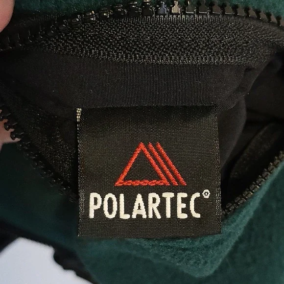 EQ Reversible Polartec Horse Fleece Vest XL Black‎ Green Equestrian Riding 24x27 - Picture 7 of 11